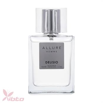 پرفیوم مردانه دلیسیو مدل Allure Homme حجم 50 میلی لیتر