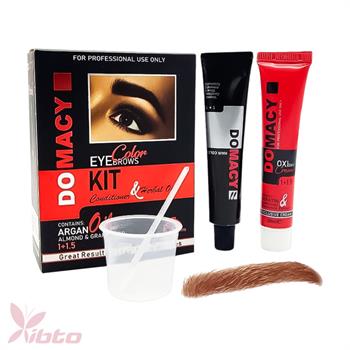DOMACY KIT EYEBROW COLOR کاراملی
