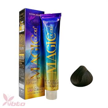 رنگ مو مجیک کالر شماره 6/2 رنگ بلوند زیتونی تیره 100 میل magic color