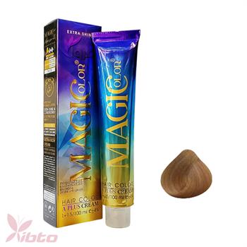رنگ مو مجیک کالر شماره 11/3 رنگ بلوند طلایی خیلی خیلی روشن 100 میل magic color