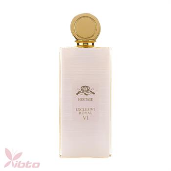 عطر زنانه و مردانه هریتیج مدل Exclusive Royal VI حجم 100 میلی‌ لیتر