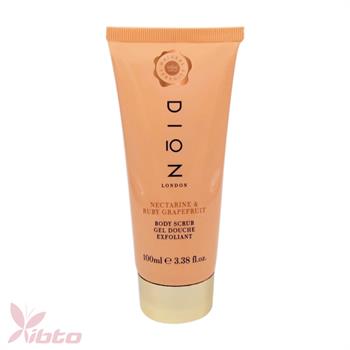 اسکراب بدن رایحه شلیل و گریپ فروت سرخ دیون لاندن DION LONDON