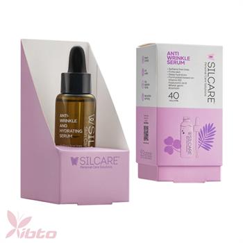 سرم آبرسان صورت و ضد چروک صورت و گردن سیلکر SILCARE  40ML