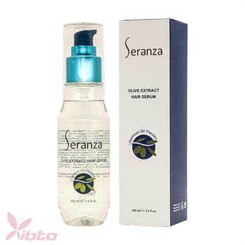 سرم براق کننده مو حاوی عصاره زیتون 100 میلی لیتر سرانزا SERANZA