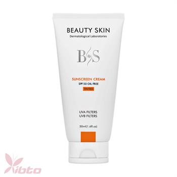 کرم ضد آفتاب رنگی فاقد چربی بیوتی اسکین BEAUTY SKIN