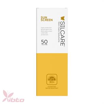 کرم ضد آفتاب و آبرسان صورت سیلکر SILCARE  SPF30