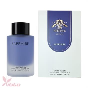 عطر مردانه هریتیج مدل Sapphire حجم ۱۰۰ میلی لیتر