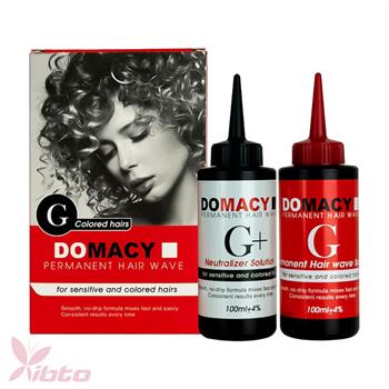 مواد فرکننده مو دوماسی مدل G مناسب موهای معمولی Domacy
