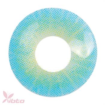 لنز لئا شماره 24 رنگ آبی روشن بدون دور LEA