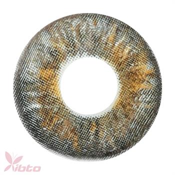 لنز لئا شماره 09 رنگ سبز عسلی کهکشانی دور دار LEA