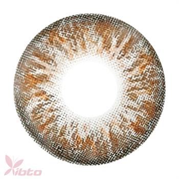 لنز لئا شماره 05 رنگ طوسی عسلی کهکشانی دور دار LEA