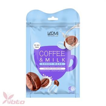 ماسک آبرسان دبل شیت شیر و قهوه وارمی VARMI
