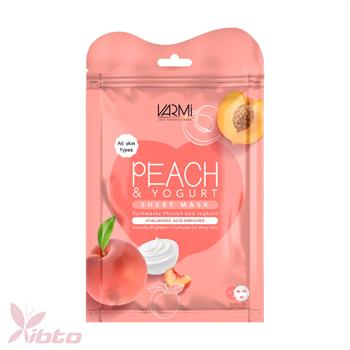 ماسک آبرسان دبل شیت هلو و ماست وارمی VARMI
