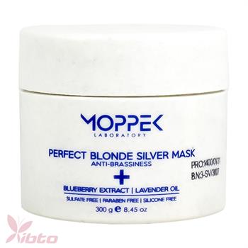 ماسک رنگساژ و ضد زردی مو موپک 300 میلی لیتر MOPPEK