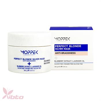 ماسک رنگساژ و ضد زردی مو موپک 300 میلی لیتر MOPPEK