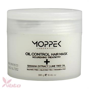 ماسک متعادل کننده چربی مو موپک 300 میلی لیتر MOPPEK