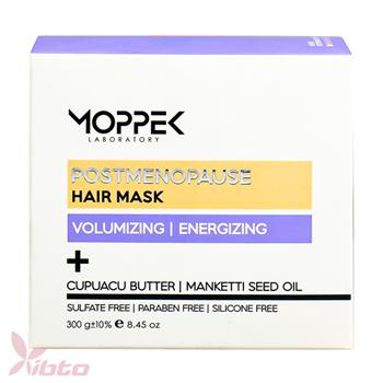 ماسک موهای نازک و کم حجم موپک 300 میلی لیتر MOPPEK
