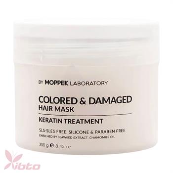 ماسک کراتینه و موهای رنگ شده موپک 300 میلی لیتر MOPPEK