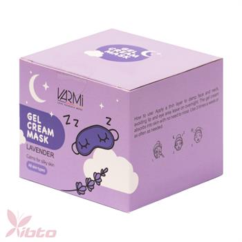 ماسک کرم ژله ای کاسه ای اسطوخودوس وارمی VARMI  100ML