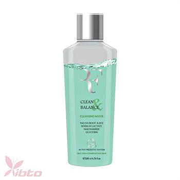 محلول پاک کننده پوست چرب و مختلف آر اف RF CLEAN & BALANCE CLEANSING WATER