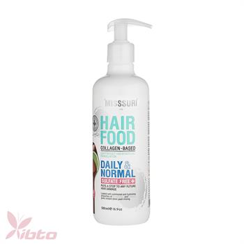 شامپو موهای معمولی میسوری MISSSURI FOOD HAIR 500
