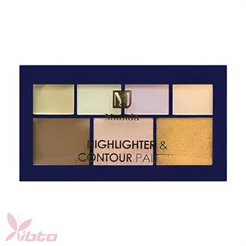 پالت هایلایتر moonkissed مانیدا MANIDA