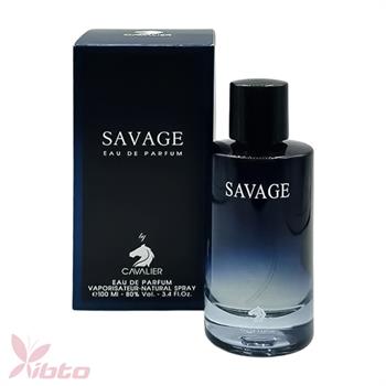 پرفیوم مردانه کاوالیر مدل Savage حجم 100 میلی‌ لیتر