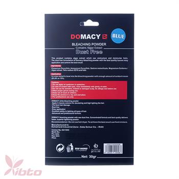 پودر دکلره 30 گرمی آبی دوماسی DOMACY