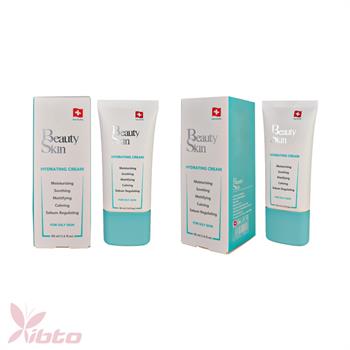 کرم مرطوب کننده پوست چرب 50 میلی لیتر بیوتی اسکین  BEAUTY SKIN