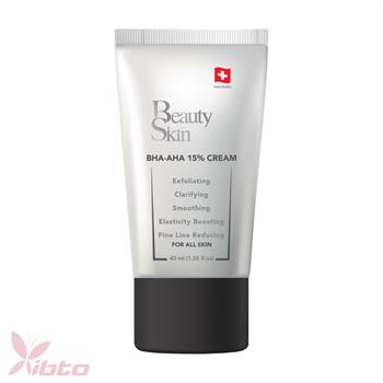 کرم 40 میلی لیتر بیوتی اسکین BEAUTY SKIN AHA BHA 15% 