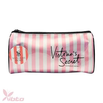 کیف آرایشی ویکتوریا سکرت راه راه بالشتی Victoria secret