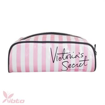 کیف آرایشی ویکتوریا سکرت راه راه جامدادی Victoria secret