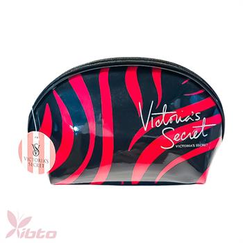 کیف آرایشی ویکتوریا سکرت زبرا نیم گرد