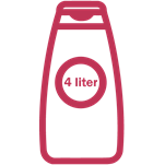 شامپو سالنی 4 لیتری کالیما KAlima+