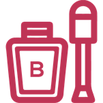 لاک ناخن بی اند دی سری NAIL B&D B
