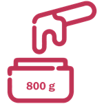 موم کنسروی 800 گرم کالیما  KAlima+